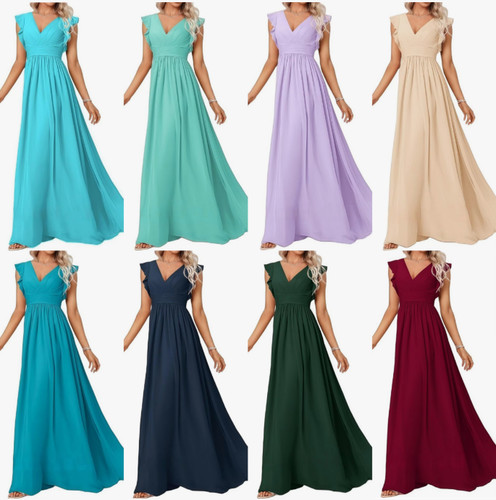 Damen abendkleid lang elegant - lang,
