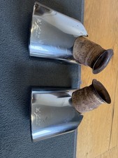 Uwe Gemballa Auspuffblenden Für Porsche 996 / exhaust cover