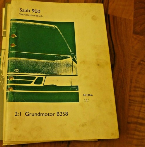 Werkstatthandbuch saab 900 - werkstatthandbuch,