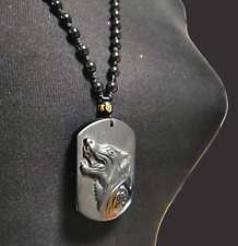 Kette Obsidian Wolf