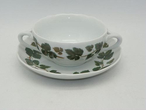 Suppentasse mit untertasse - suppentasse, von