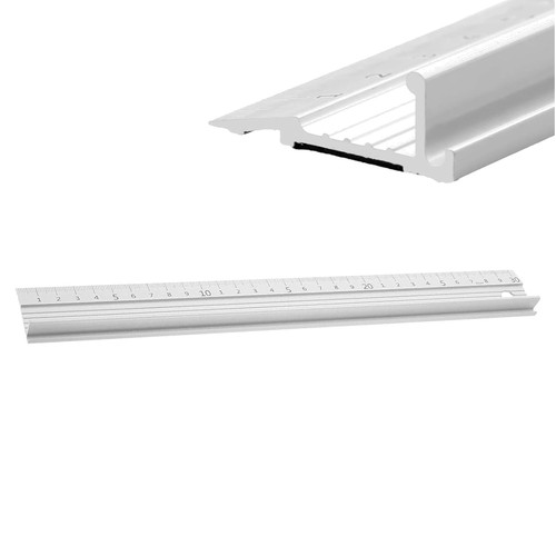 Aluminium schneidelineal - aluminium,