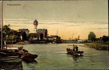 Ak Hamburg Mitte Finkenwerder Finkenwärder, Teilansicht,... - 10671416