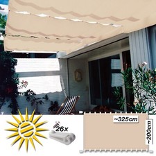 Qualität Seilspannmarkise