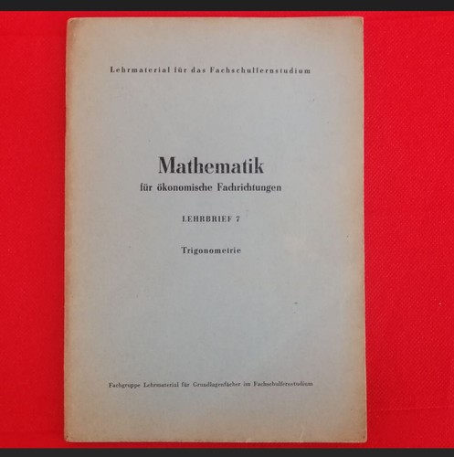 Ddr 1959 lehrbrief - ddr, 7