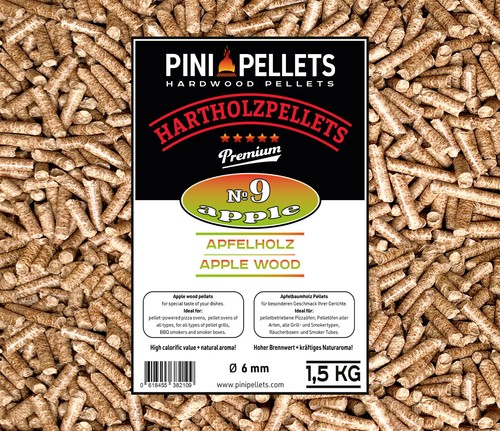 Pini grillpellets 9 apfel - pini,