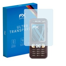 atFoliX 3x Displayschutzfolie für Sony-Ericsson W890i Schutzfolie klar Folie