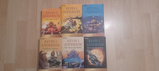6 x Die Saga der Sieben Sonnen von Kevin J. Anderson Asche der Welten Imperium