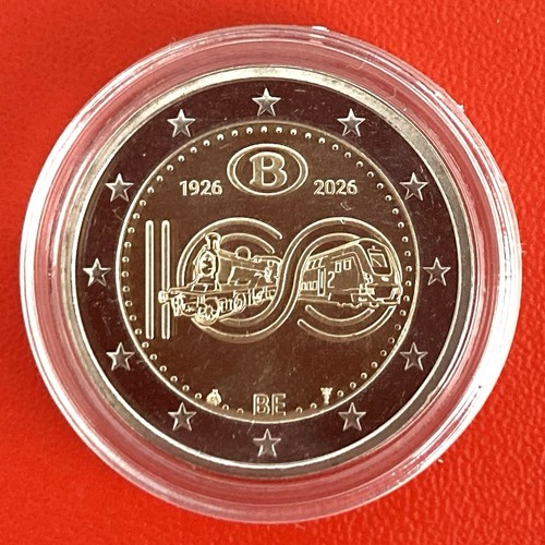 Euro gedenkmünze belgien - 2,