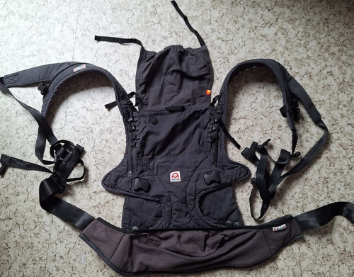 Ruckeli slim babytrage schwarz - slim,