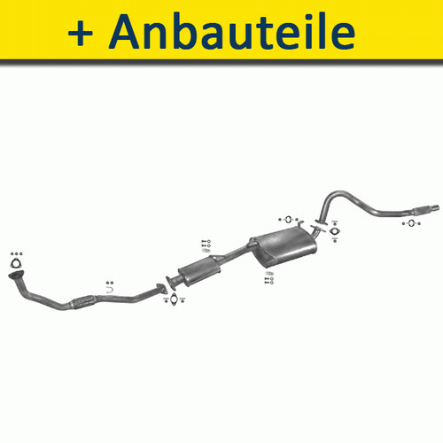 Schalldämpferanlage für