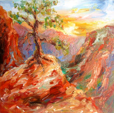 Zion Original Ölgemälde