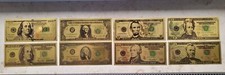 8x US Dollar Banknoten