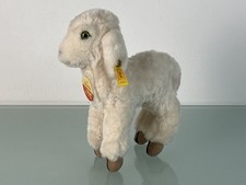 Steiff Tier 073076 Dossy Lamm 16 cm Lang x 19,5 cm Hoch.  Top Zustand