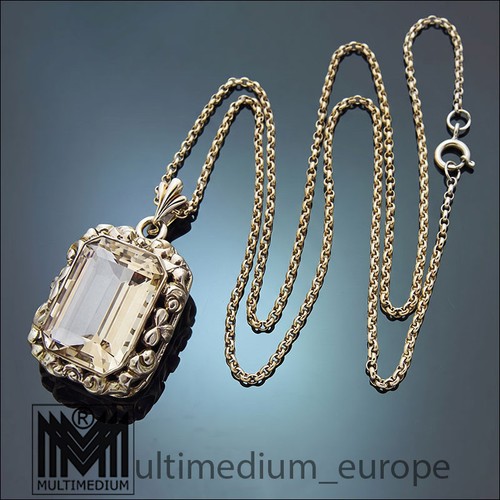 Art deco anhänger - silber, 30er