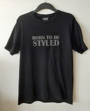 Schwarzes T-Shirt, Born To Be Styled, Redken, Größe L