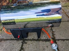Einhell Akku Heizgerät GE-HG 18/370 Niro Li-Solo PXC 37KW Heißluftgenerator ,Gas