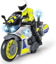 Dickie Toys Polizeimotorrad Kinderspielzeug (17 Cm) - Yamaha Polizei Spielzeug M
