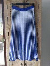 Tommy Hilfiger Rock Größe L Neu Ungetragen Original Damenmode Fashion blau weiß 