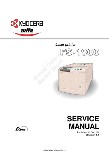 Kyocera 1900 drucker - kyocera, fs-1900