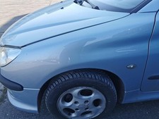 Peugeot 206SW 2E Kotflügel Fender Seitenwand vorn links EYL Islandgrau met