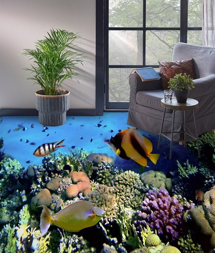 Koralle fische h4299 - 3d,