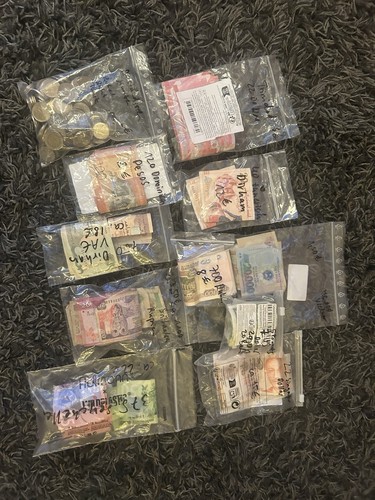 Buntes reisegeld sammlerpaket - buntes, reisegeld-sammlerpaket