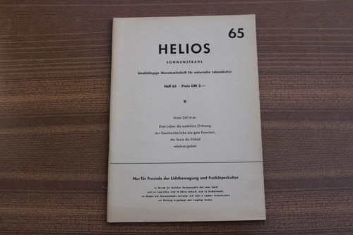 Helios sonnenstrahl heft - heft, nr