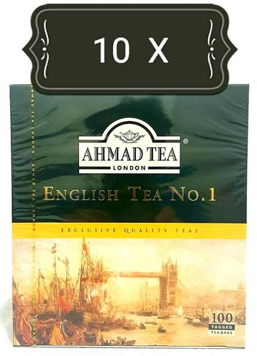 Packungen ahmad tea schwarz - 10,