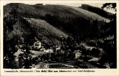Meuselbach schwarzmühle - ak,