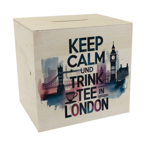 Keep calm und - keep, trink