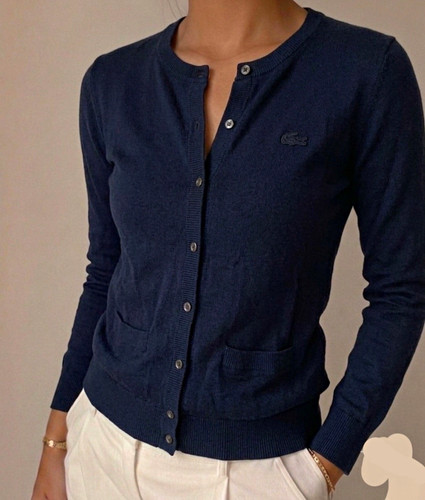 Lacoste damen strickjacke - lacoste,