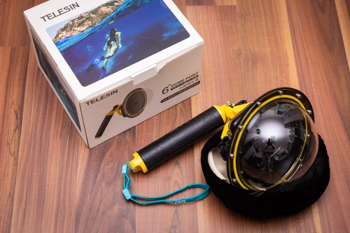 Telesin dome port - dome, gopro