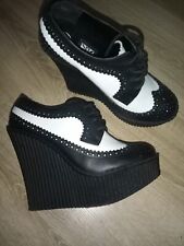 TUK Plateau Absatzschuhe High heels 38