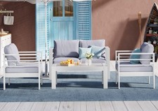 MeXo Gartenmöbel Set Aluminum