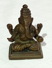 Ganesha Bronze Figur Indien