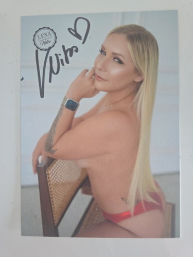 Lena nitro autogramm - nitro,