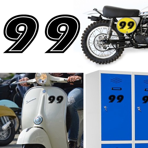 Numero epochen aufkleber - numero, 99