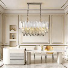 Kristall Kronleuchter Oval