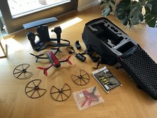 Parrot Bebop 2 Drone + Skycontroller Rot + Rucksack