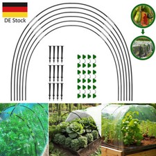 54X Gewächshausreifen Gartentunnel Pflanztunnel Bögen Pflanzenschutz Tunnelbögen