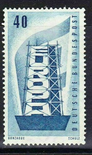 Bund 1956 europa michelnummer - 1956,