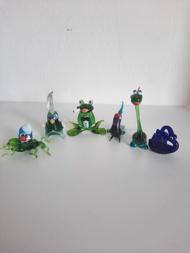 Glasfiguren konvolut lauscha - glasfiguren,