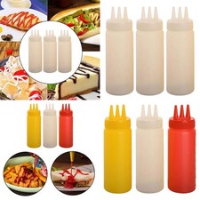 3x Leere Gewürzflaschen für