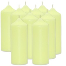 10 Stück Wenzel Stumpenkerzen