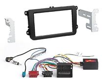 Doppel DIN Radio Einbauset CanBus Adapter passend für VW EOS Golf Jetta Polo T5