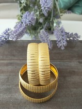 Adana Burma Kum Setina Bilezik Gold Armreifen 22 Karat vergoldet 