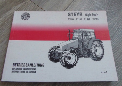 Steyr schlepper 9105a 9115a - schlepper, +