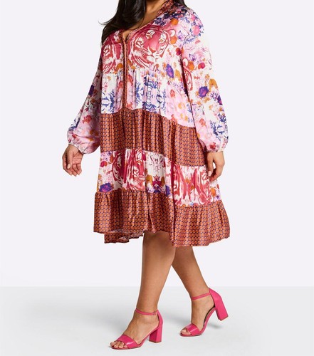 Sheego damen linien kleid - sheego, a-linien-kleid