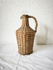 alte Korbflasche Weinflasche